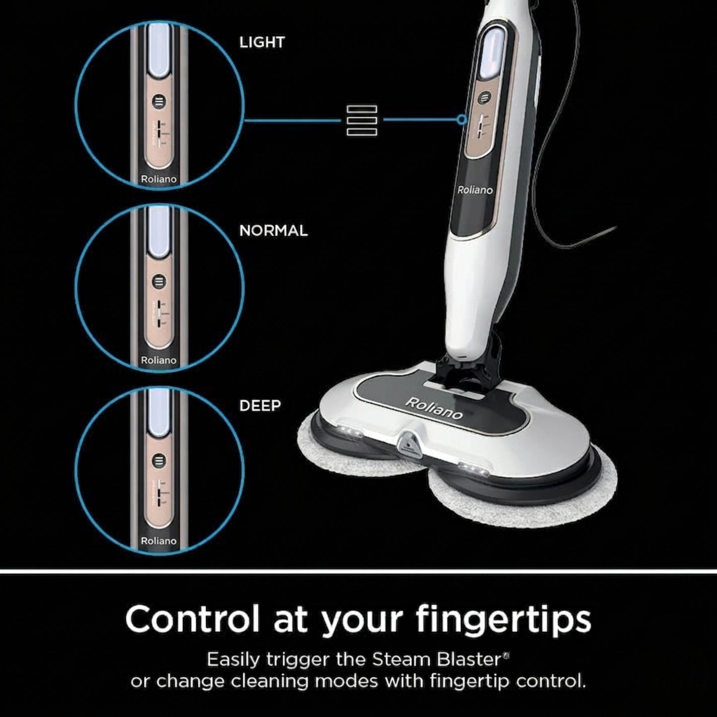 Roliano SteamPower® Blasting Mop